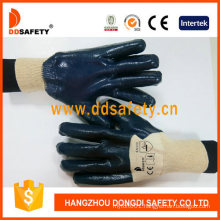 Nitrile Coated with Cotton Liner Working Protection Gloves